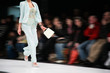 fashion model on podium