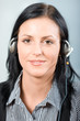 attractive customer support  woman 