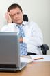 businessman thinking