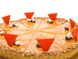 mandel pudding torte