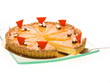 mandel pudding torte