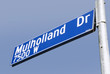 Mulholland Drive Street Sign Mulholland Drive Street Sign
