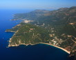 Aerial view on Parga Greece Aerial view on Parga Greece