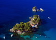 Aerial view on Parga Greece