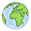 Planète terre dessin