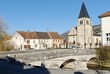 Condé en Brie (02) L'église et la Dhuys