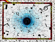 Musical Web Background Frame Musical Web Background Frame