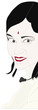 Indian woman customer service executive