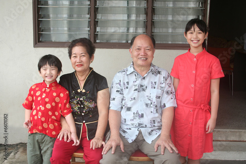 Photo: Asian chinese family Asian chinese family