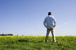 Man in the field