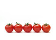 Fünf Tomaten