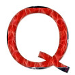 alphabetical letter, consonant Q