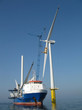 Photo: Offshore wind turbine installation Offshore wind turbine installation