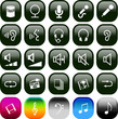 web icons set vector