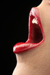 opened mouth