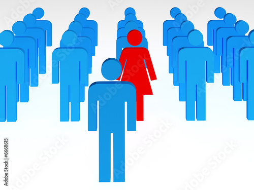 Photo: woman in new team woman in new team