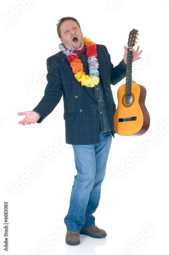 Businessman on holiday Businessman on holiday