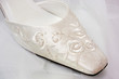 Bride's Shoe and Veil Bride's Shoe and Veil