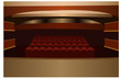 theater scene vector