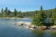 Der Sund vor der Insel Ulvön in Nordschweden Der Sund vor der Insel Ulvön in Nordschweden