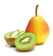pear and kiwi