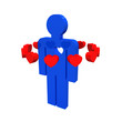 Men and hearts