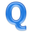 Aqua letters