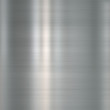 Brushed metal plate