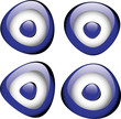 Turkish lucky charm evil eye bead