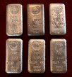 Silver Bullion Bars - Homestake Mining Company