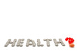 Tablet inscription "HEALTH?".