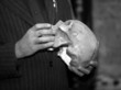 Skull of the person