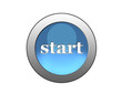 blaue Taste starten