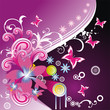 vector floral fantasy illustration vector floral fantasy illustration