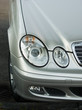 Headlight of the luxury car Headlight of the luxury car