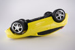 upside down car