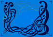 Pattern based on interwoven scrolls Pattern based on interwoven scrolls