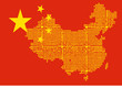 bandeira mapa china