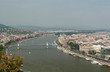 Sight of Budapest from Gellert mountain