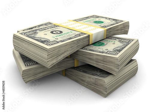Illustration: Stack of $100 bills Stack of $100 bills