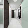Modern interior. 3D render