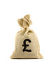 Bag with pound sign