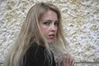 Foto: Aengstliche Frau Aengstliche Frau