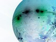 disco blue night club ball
