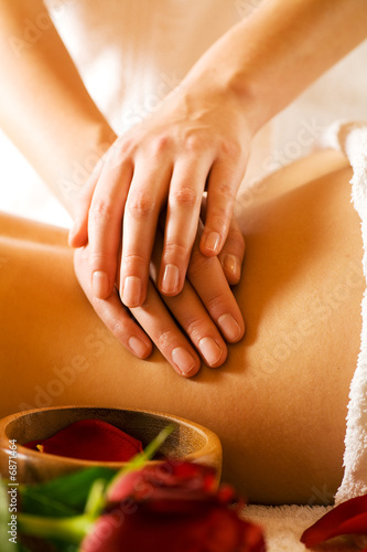 Foto: Rückenmassage Rückenmassage