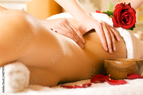 Foto: Rückenmassage Rückenmassage