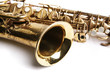 Saxophone. Musical instrument