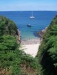 Crique sur l'ile de Houat