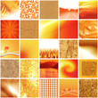 mosaïque orange