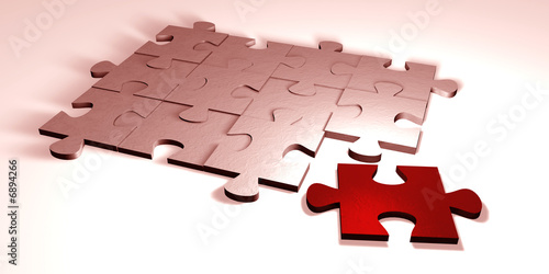 Illustration: Puzzle - Einer von Vielen Puzzle - Einer von Vielen